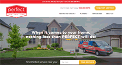 Desktop Screenshot of perfecthomeservices.com